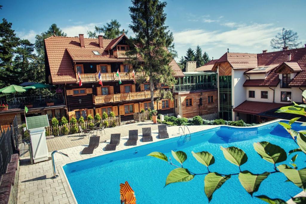 Hotel Modrzewiowka لانكورونا المظهر الخارجي الصورة